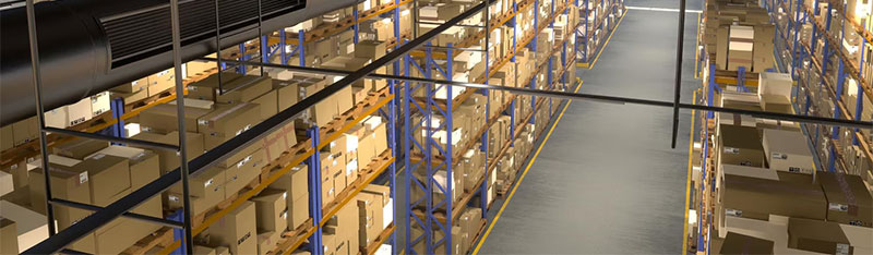 scaffali per industria