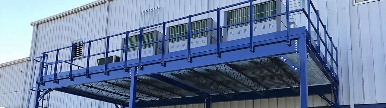 soppalchi industriali per esterno zincati